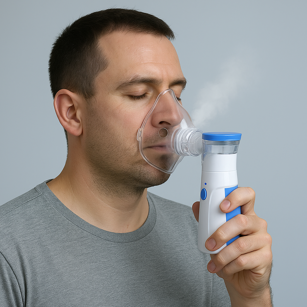 Nebulizador Portátil™ Alivio respiratorio instantáneo 🌬️