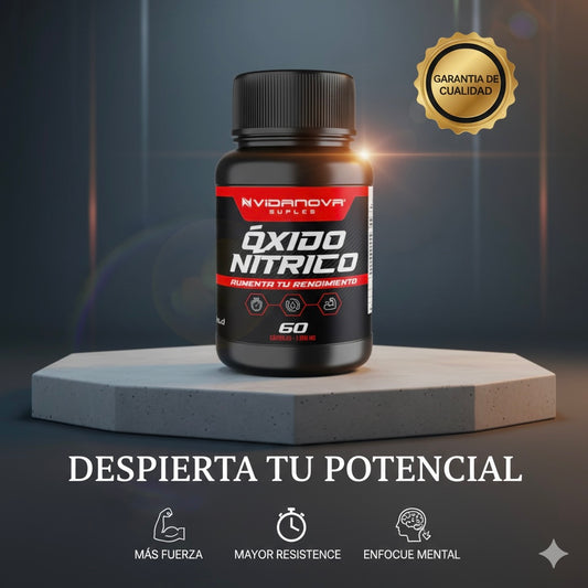 Óxido Nítrico | Corazón y Vasos Fuertes ❤️